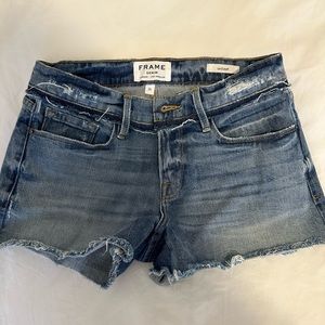 Frame Le Cutoff Jean Shorts